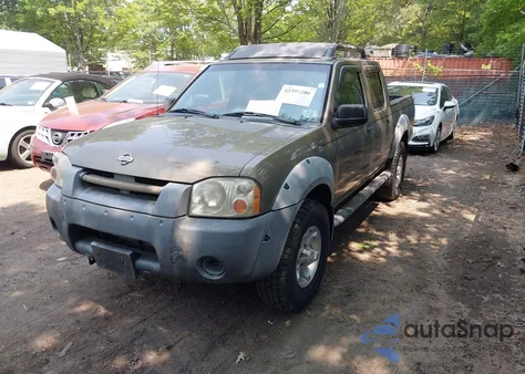 2001 Nissan Frontier Crew Cab Xe/Crew Cab Se from USA, damaged, VIN 1N6ED27Y21C319821